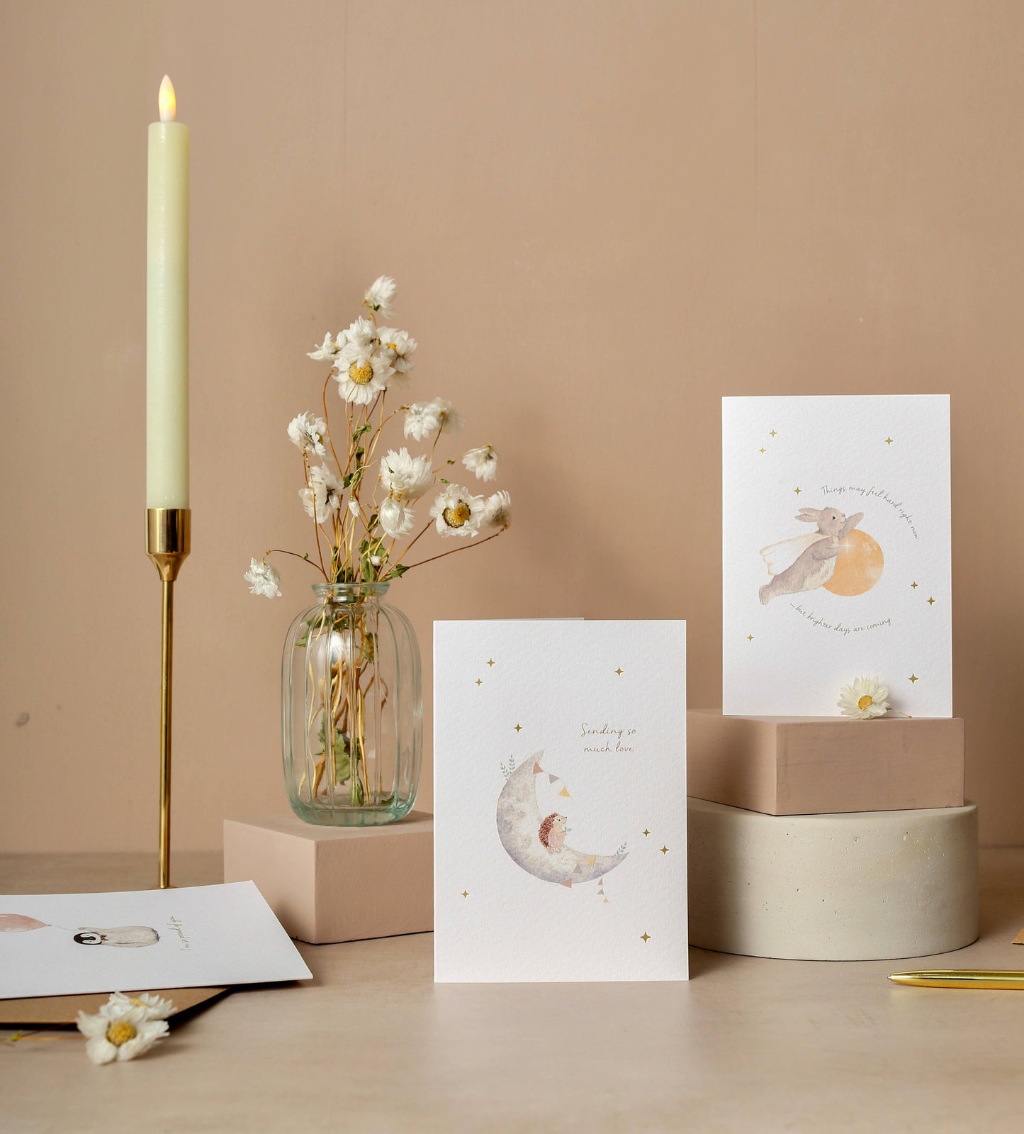 Little Roglets - Sending So Much Love Card | Gold Foil Card | Heartfelt