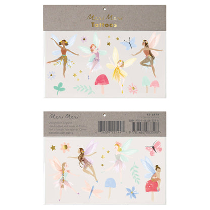 Meri Meri - Fairy Large Temporary Tattoos