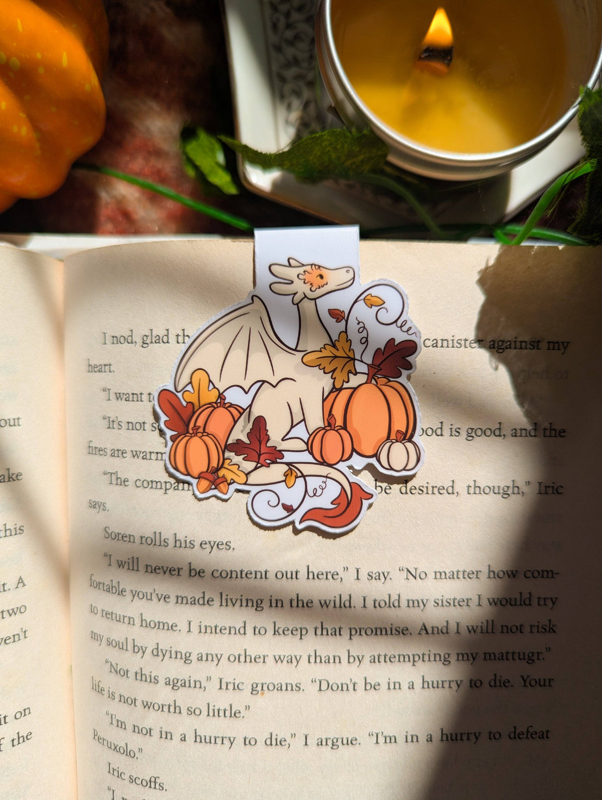 Tales & Tomes - Pumpkin Guardian Magnetic Bookmark