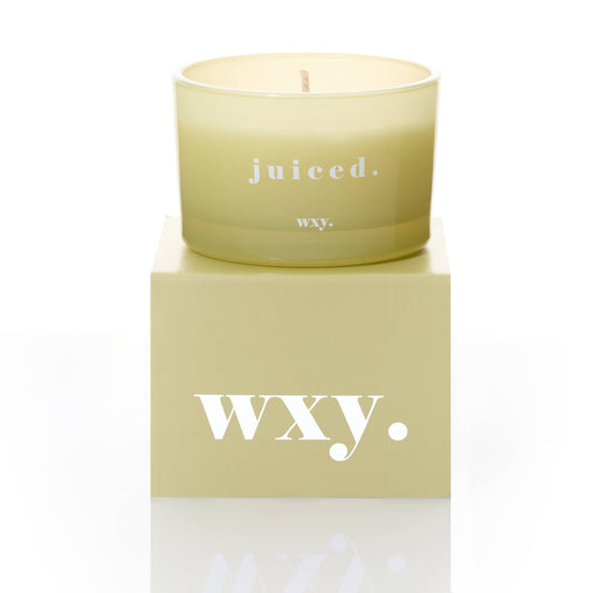 wxy. - Juiced 3oz Candle - Lime Avocado + Cucumber Water