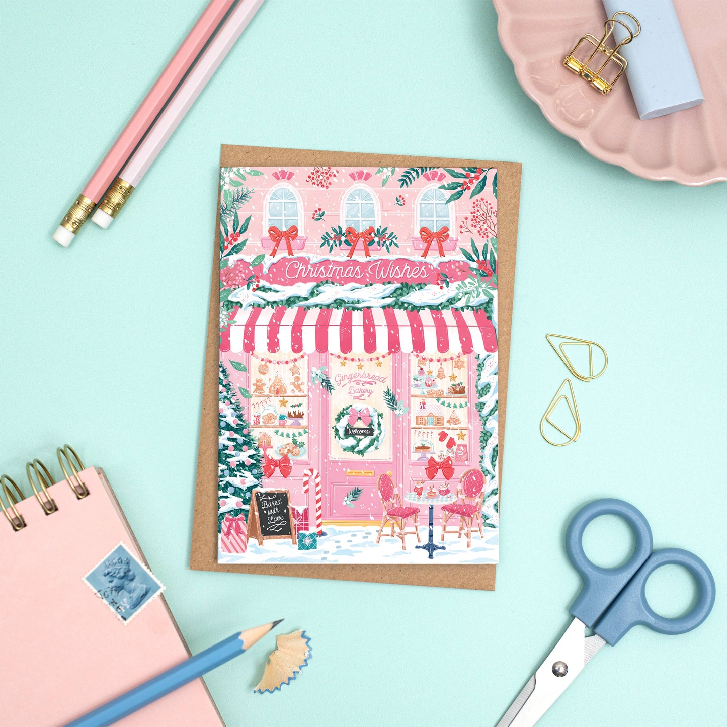 Simply, Katy - Gingerbread Bakery Card