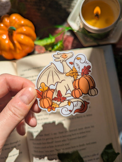 Tales & Tomes - Pumpkin Guardian Vinyl Sticker
