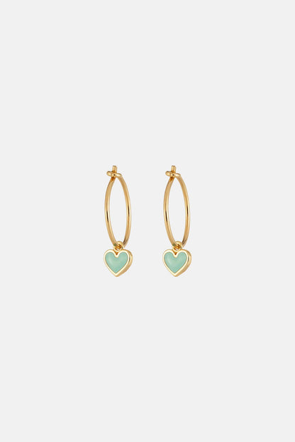 One & Eight - Eve Heart Earrings