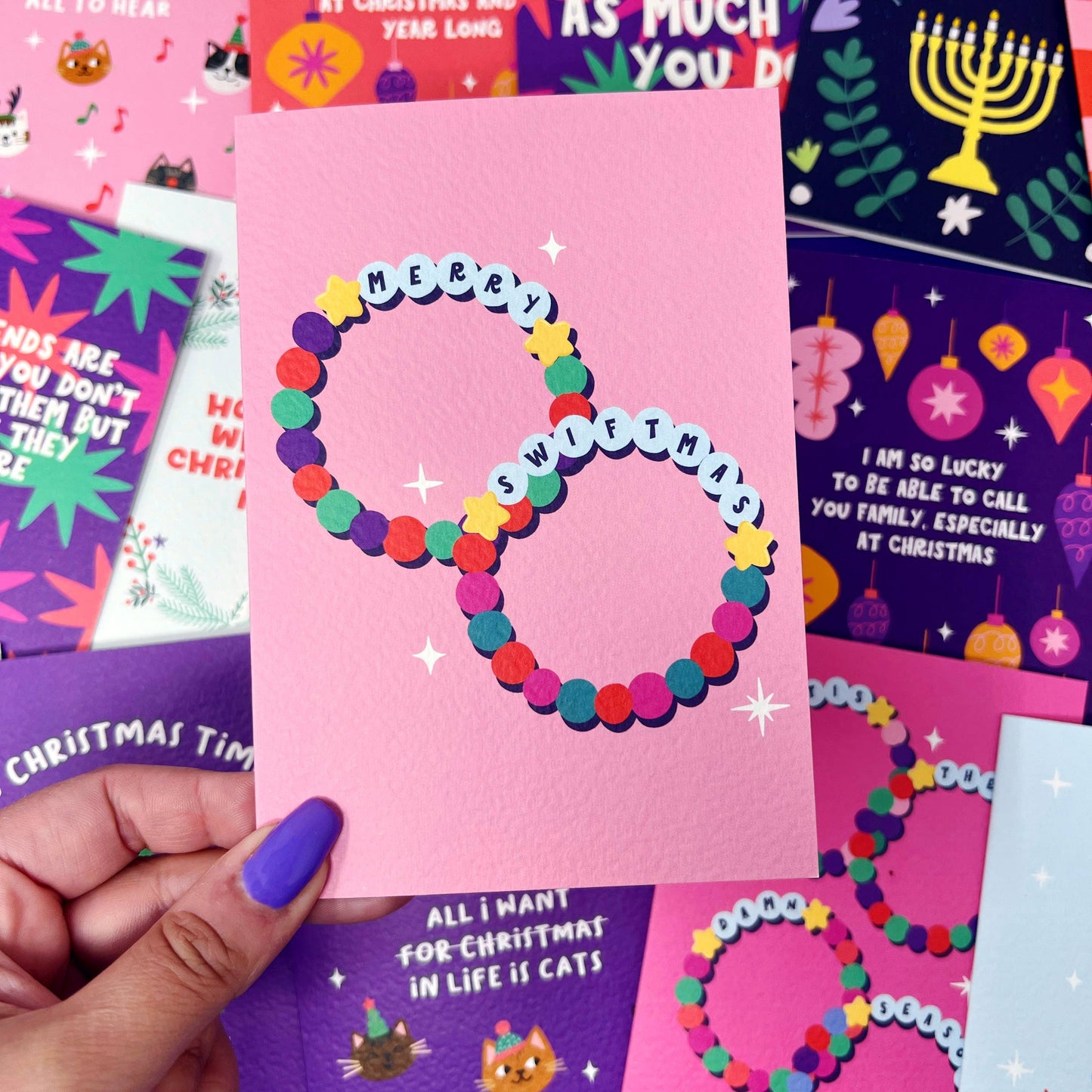 Xoxo Designs by Ruth - Taylor Swift 'Merry Swiftmas' Christmas Card