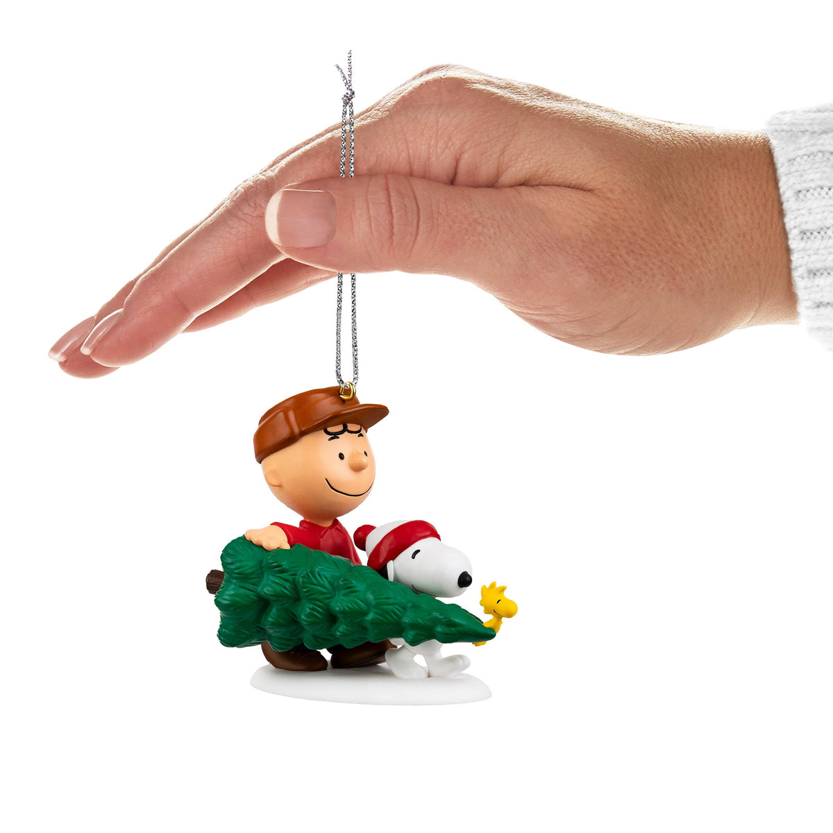 Hallmark - PEANUTS™ Hanging Ornament Charlie Brown, SNOOPY & WOODSTOCK