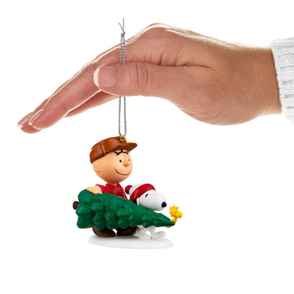 Hallmark - PEANUTS™ Hanging Ornament Charlie Brown, SNOOPY & WOODSTOCK