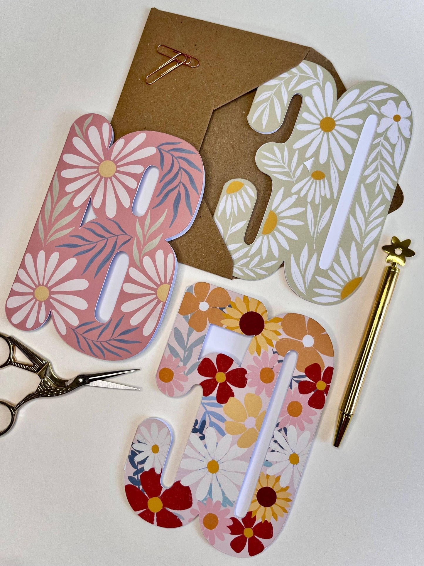 Ellice Owens Designs - Floral 18th Birthday Card for Her, Unique Cut Out Card
