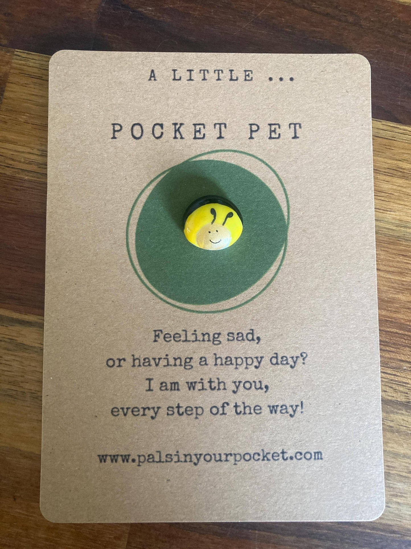 Pals in your Pocket - Handmade Anxiety Relief Pocket Pet Worry Rock