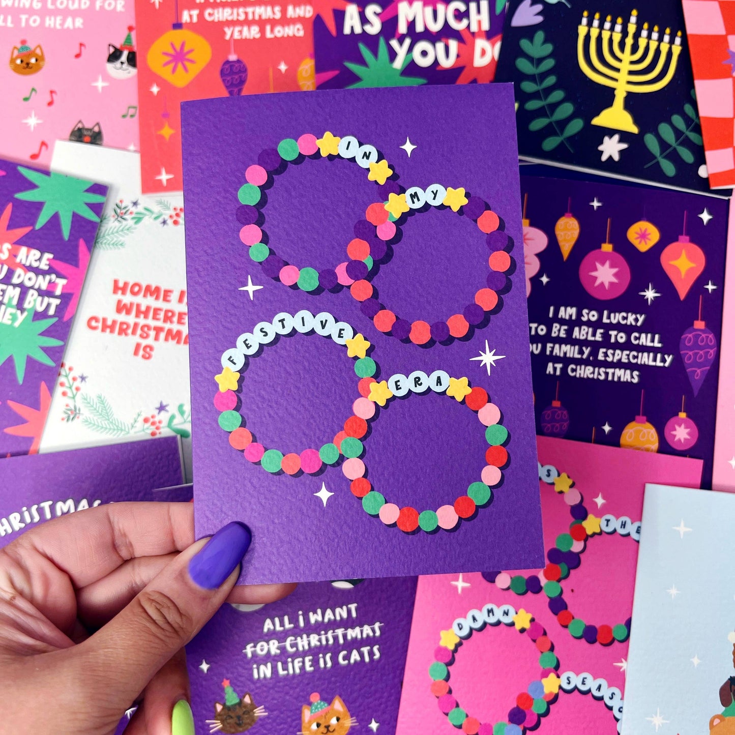 Xoxo Designs by Ruth - Taylor Swift 'In My Festive Era' Christmas Card