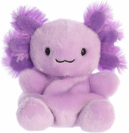 Limited edition - USA  5" Plush Pal Xavier Purple Axolotl Palm Pals Stuffed Animal