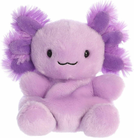 Limited edition - USA  5" Plush Pal Xavier Purple Axolotl Palm Pals Stuffed Animal