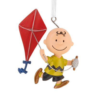 Hallmark - Peanuts™ Hanging Ornament - Charlie Brown With Kite Design