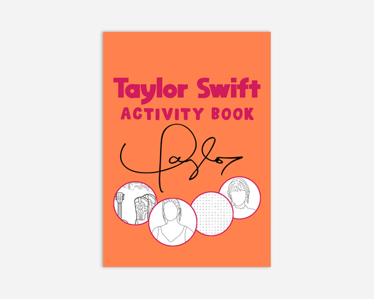 Danni Boden Designs - Taylor Swift Activity Book Includes SHOWGIRL!