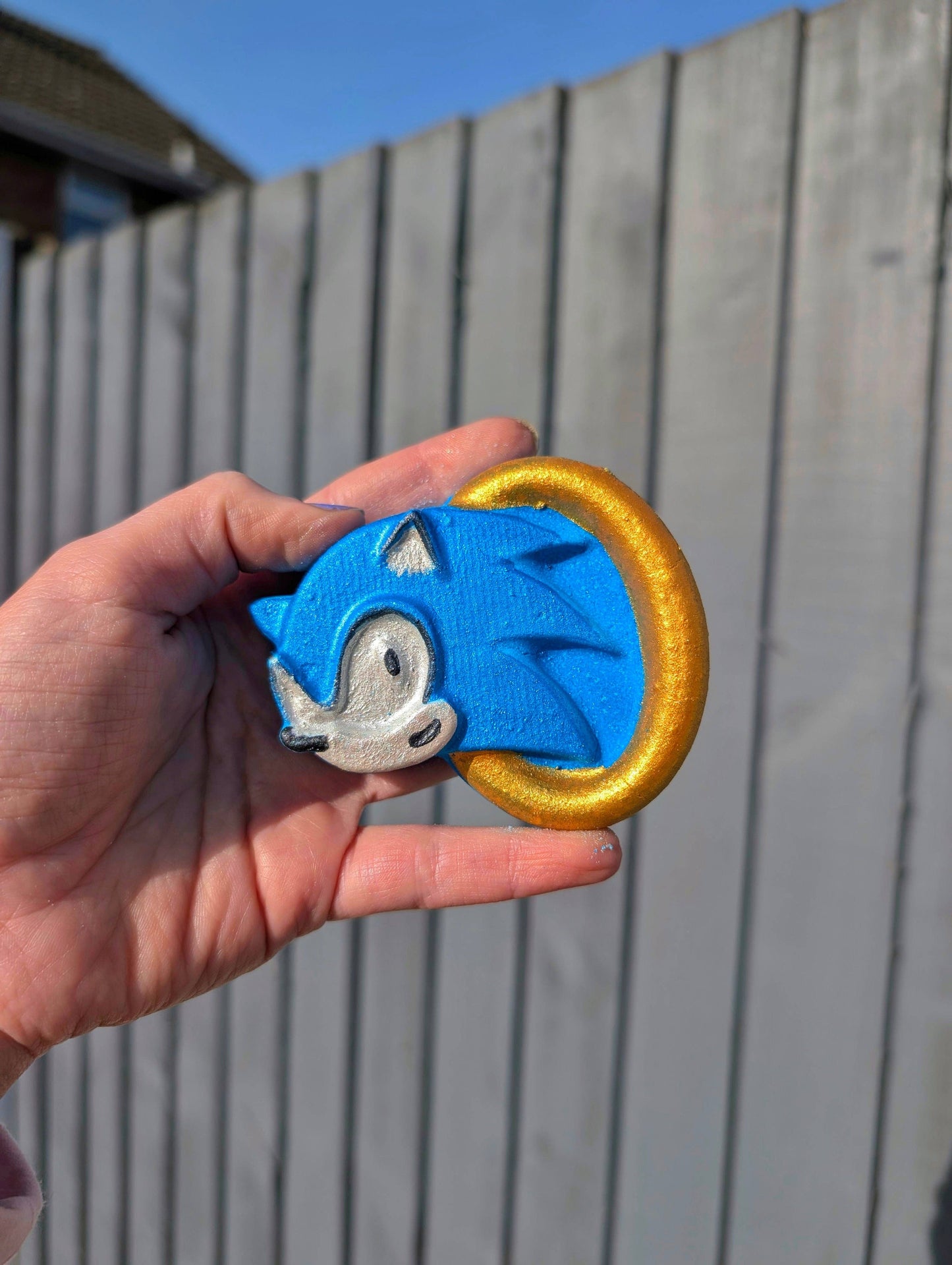 Fizz Bomb Cosmetics - Blue Hedgehog Bath Bomb