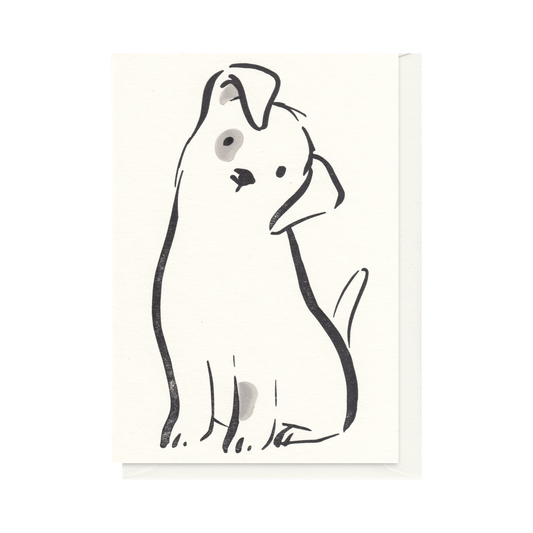 Alex & Olive - Dog Everyday Handcrafted Card - Letterpress Printed