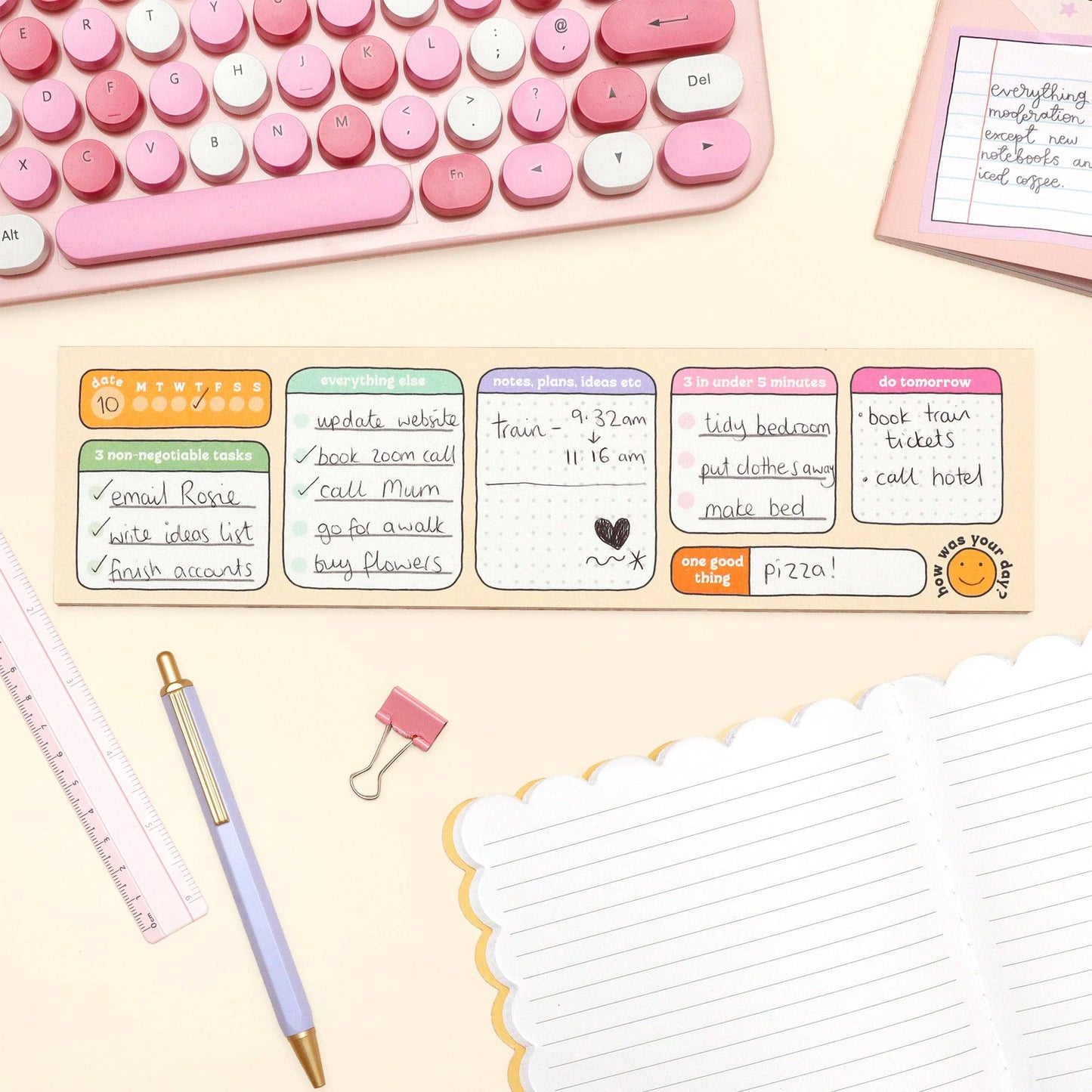 Oh, Laura - Keyboard Daily Planner