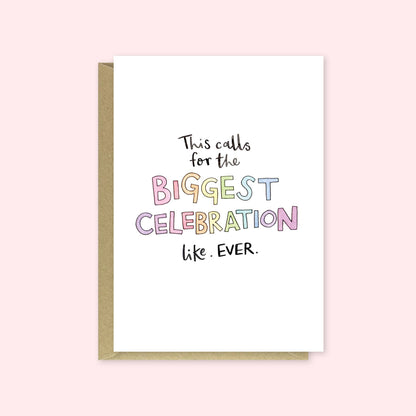 Nova & Me - Celebration, Greetings Card