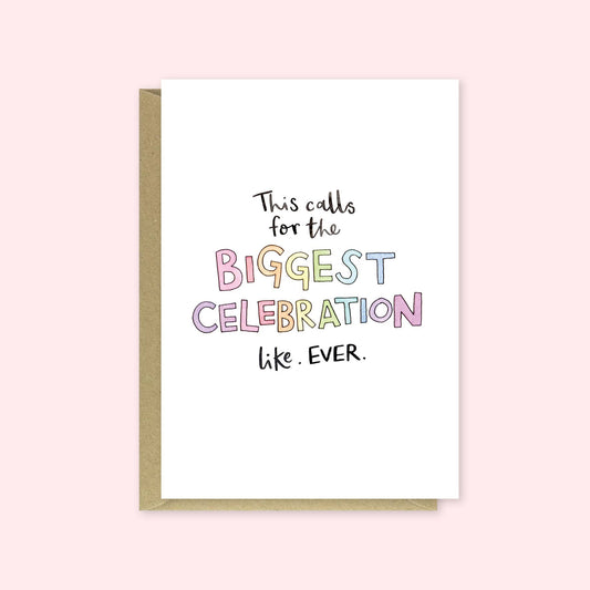 Nova & Me - Celebration, Greetings Card