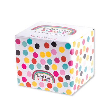 Rachel Ellen Designs - Boxed Bone China Mug - You're My Cup Of Tea/Hearts