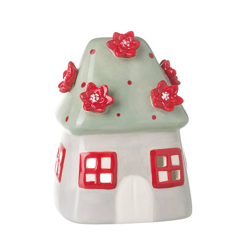Heaven Sends - CERAMIC FLOWER ROOF HOUSE