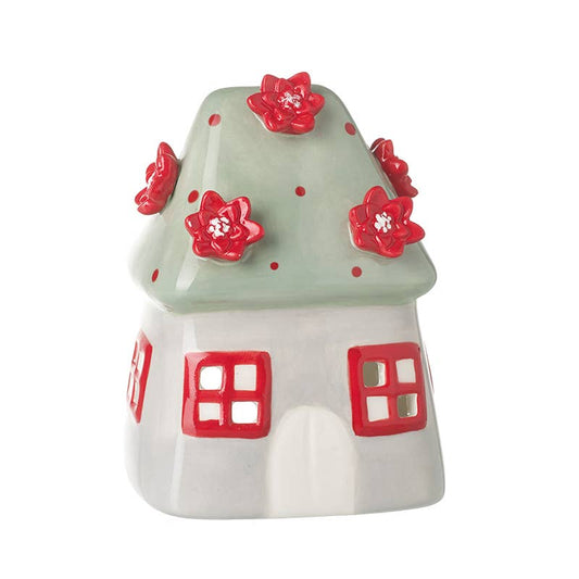 Heaven Sends - CERAMIC FLOWER ROOF HOUSE