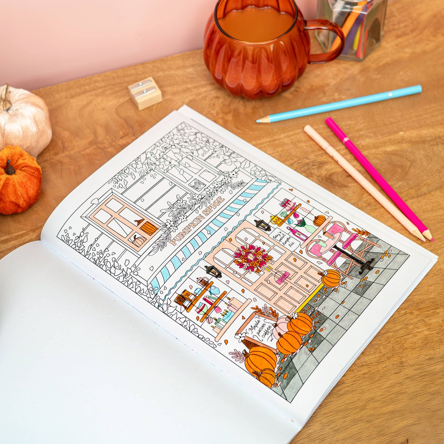Simply, Katy - Colouring Book: Shopfront Scenes
