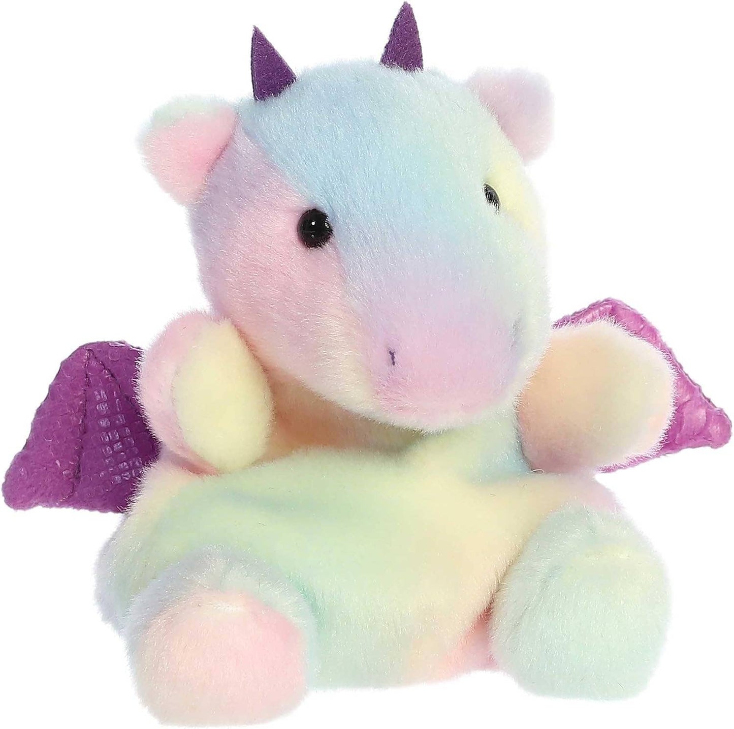 Kelley and Company - 5" Plush Aster Rainbow Dragon Palm Pals