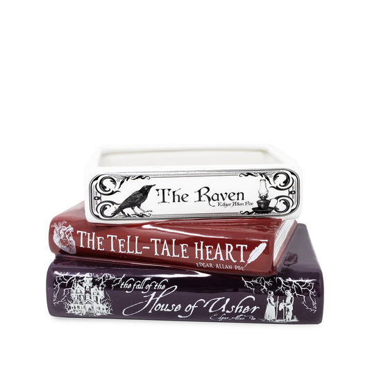 Steel Mill & Co UK - Stacked Book Planter, The Raven