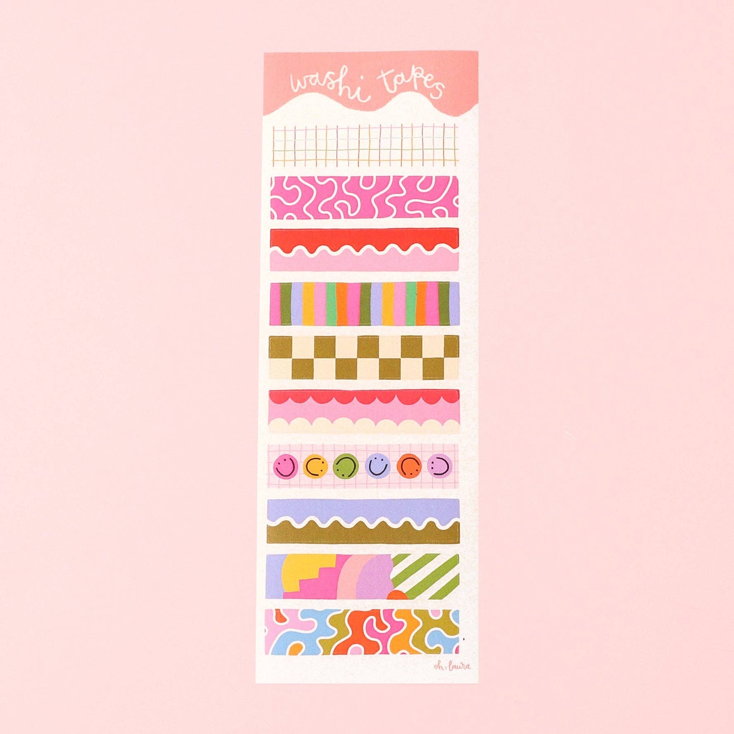 Oh, Laura - Planner Stickers - Washi Tapes