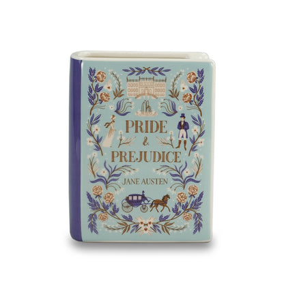 Book Vase Ceramic Book - Pride & Prejud.)