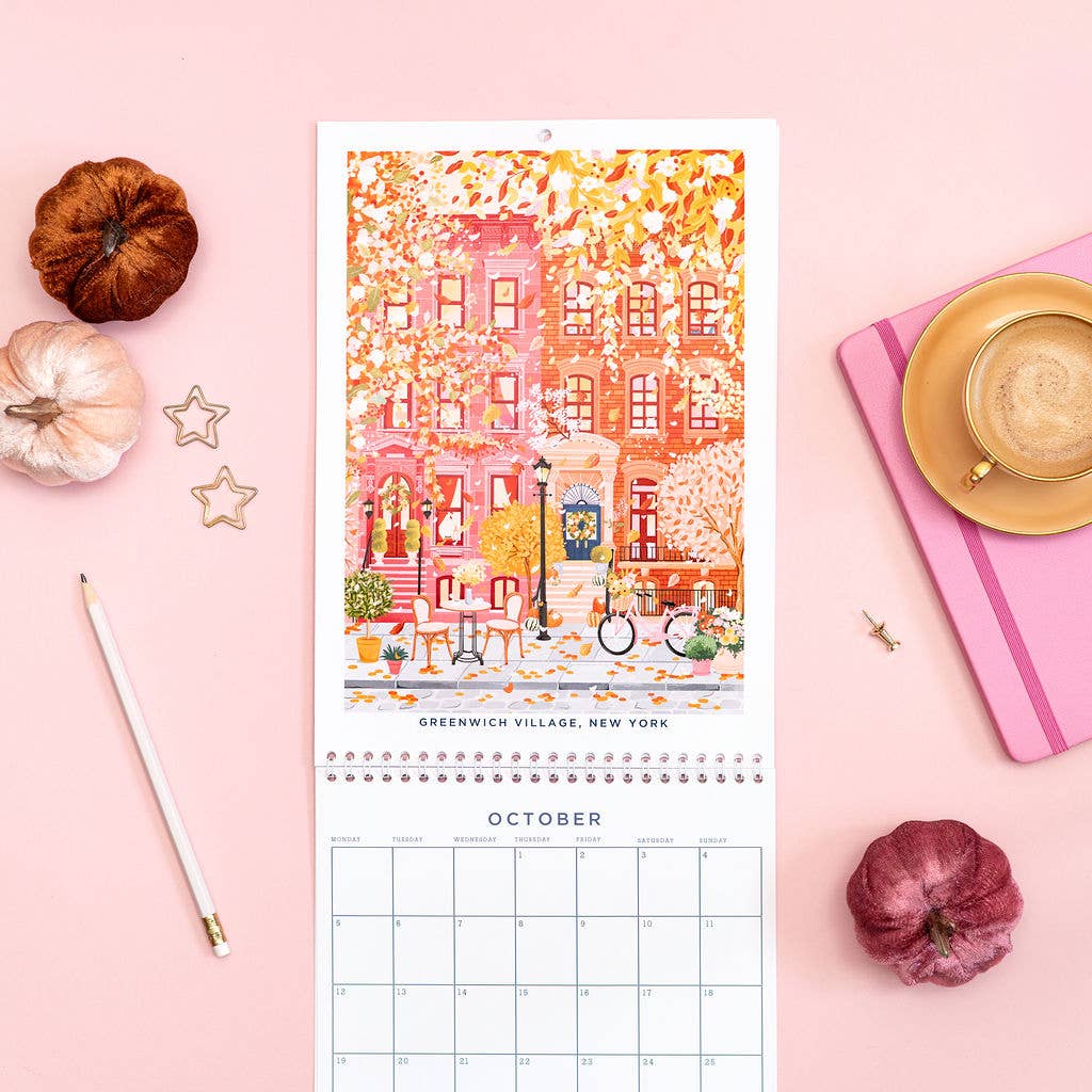 Simply, Katy - 2026 Travel Calendar 