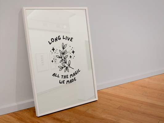 Blue Iris Designs Co - Long Live taylor swift inspired print