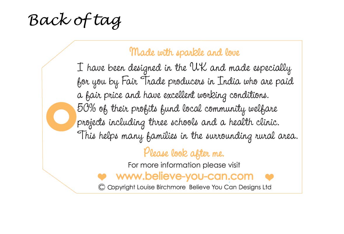 Believe You Can - 'Mistletoe Fairy' Fair Trade Christmas Decoration