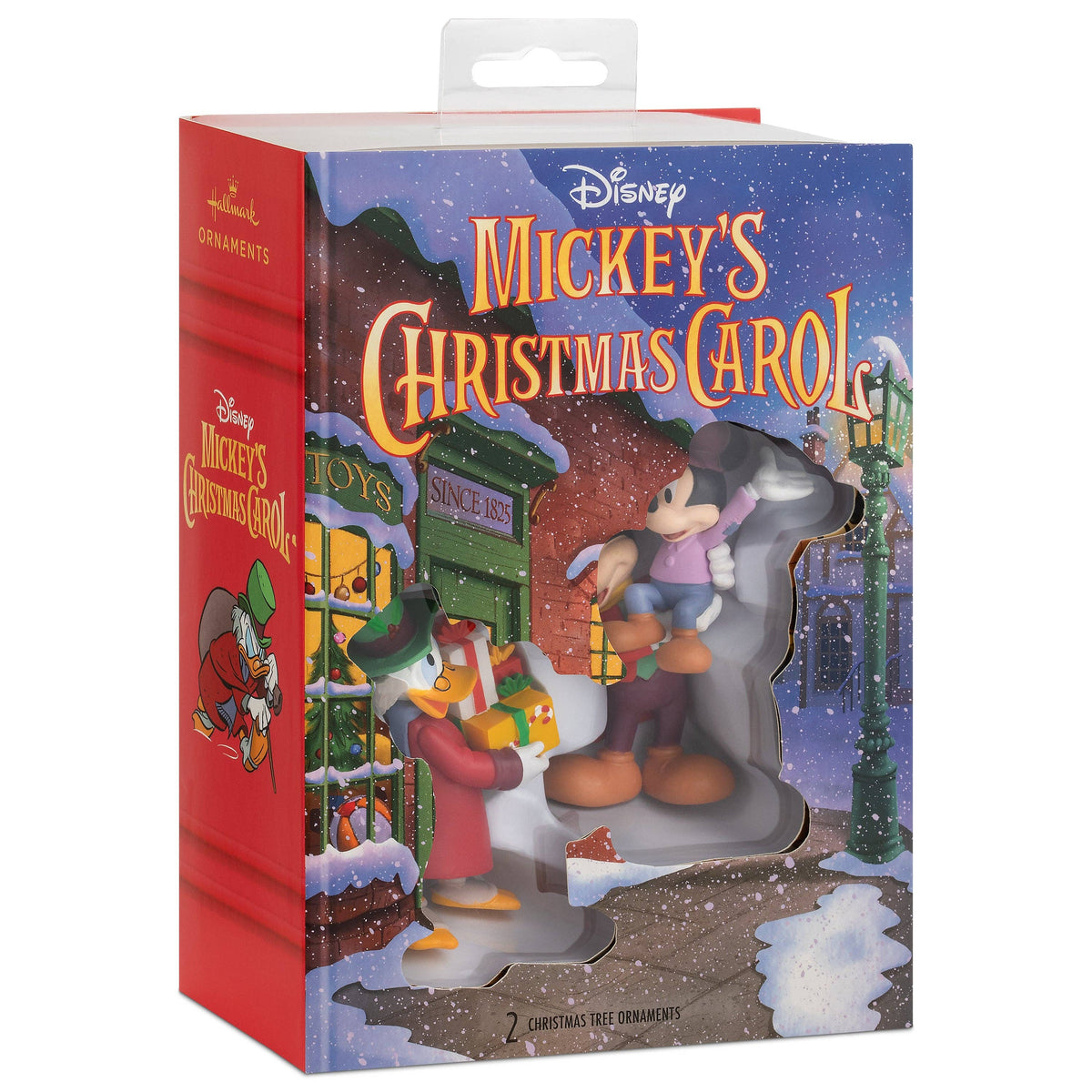 Hallmark - St Disney Christmas Ornaments - Set 2 - Mickey's Xmas Carol