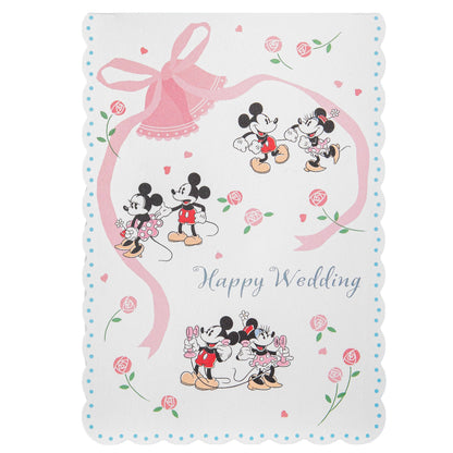 Hallmark - PopUp Wedding Card-3D Disney Mickey & Minnie PopUp
