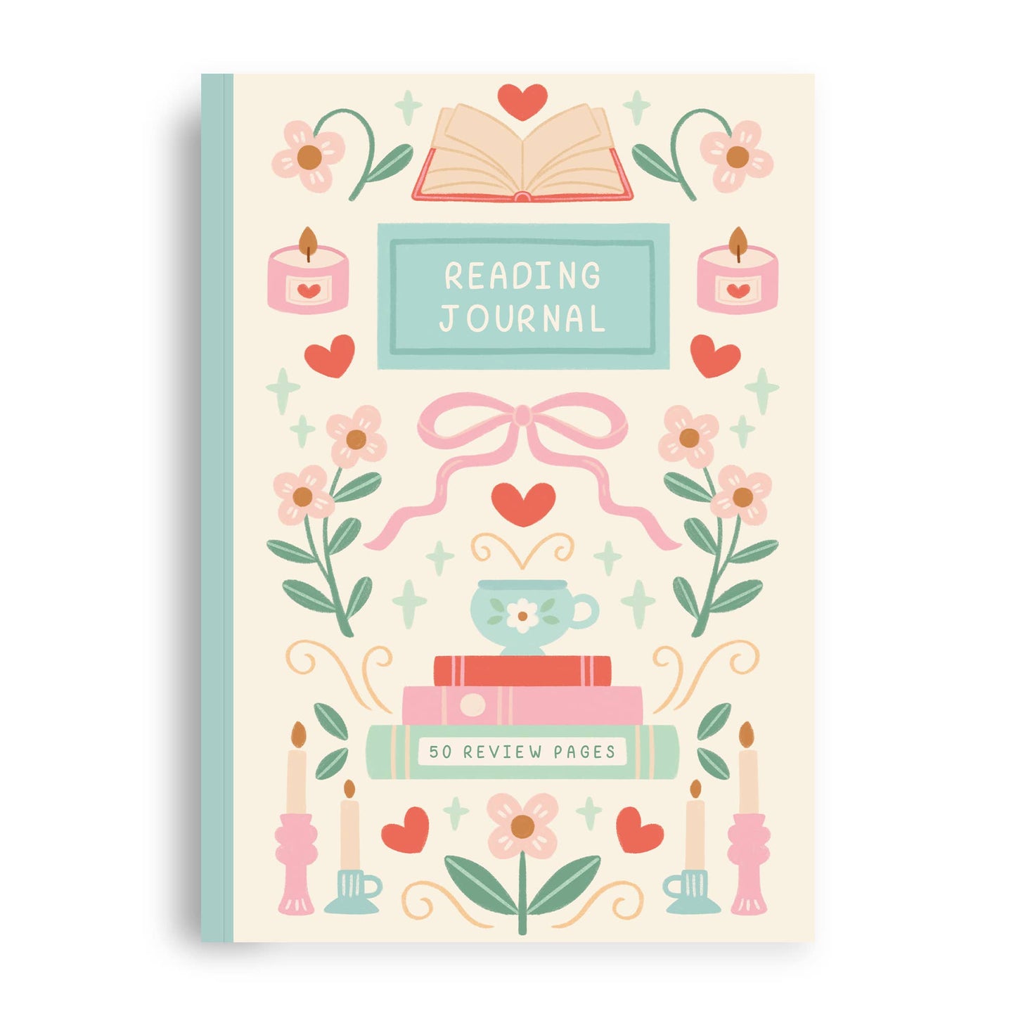 Hopscotch Paper Co. - Reading Journal – 50 Page Book Review Notebook