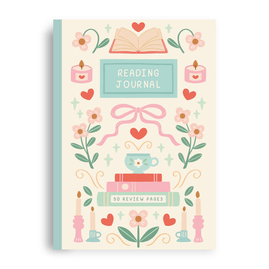 Hopscotch Paper Co. - Reading Journal – 50 Page Book Review Notebook