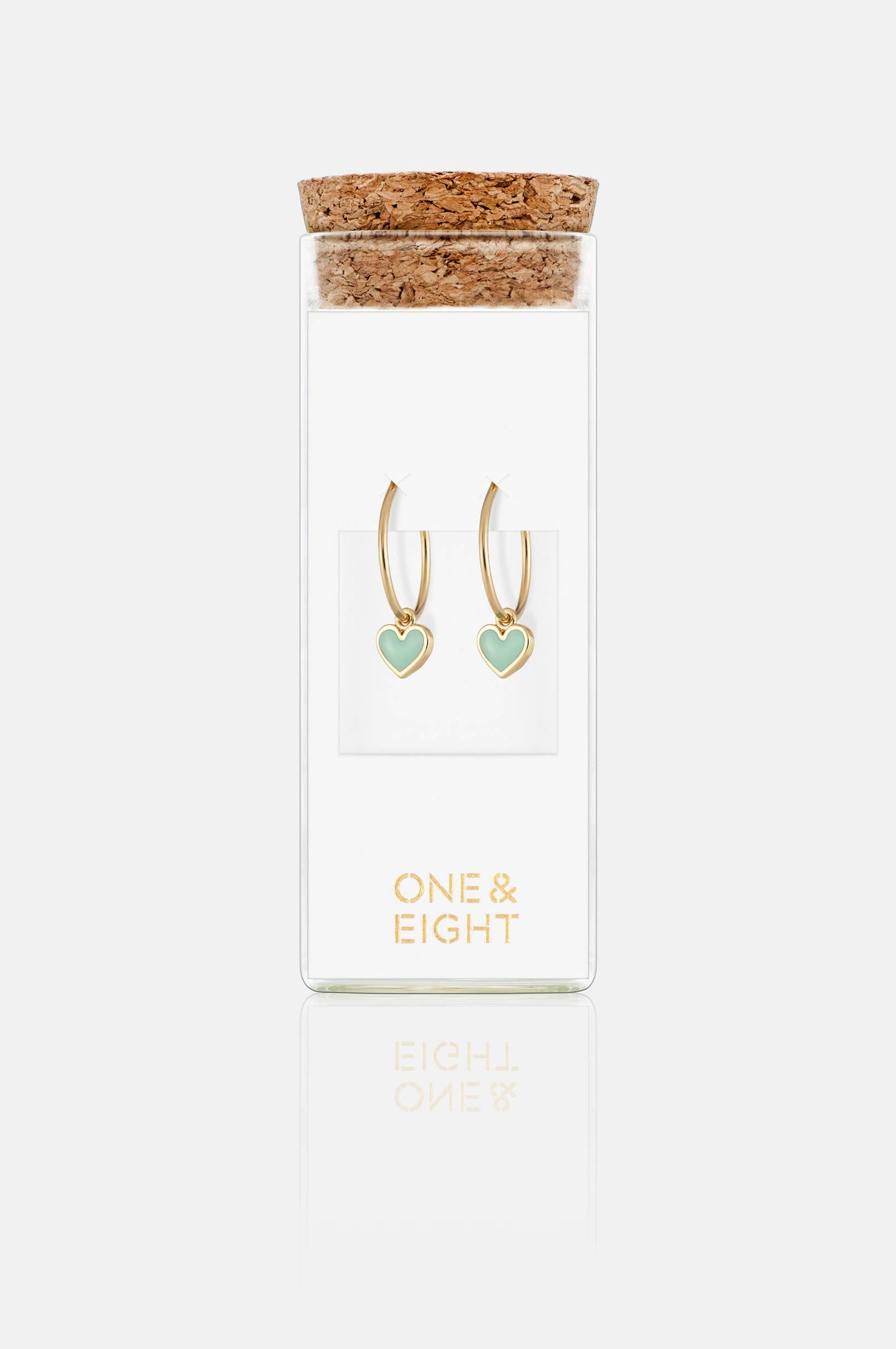 One & Eight - Eve Heart Earrings
