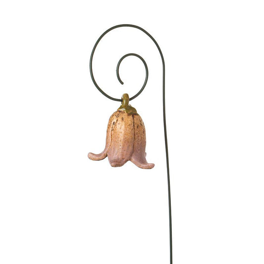 Heaven Sends - CERAMIC PINK FLOWER STAKE