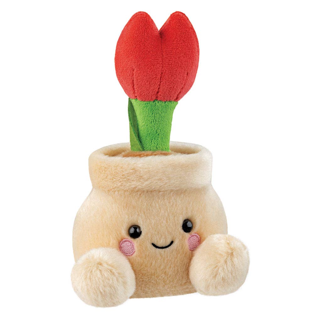 Aurora World - Palm Pals Lilybelle Potted Tulip Soft Toy