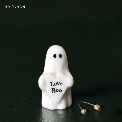 East of India Love boo porcelain ornament