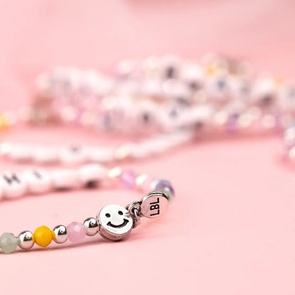 Put Your Positive Pants On beaded Bracelet
