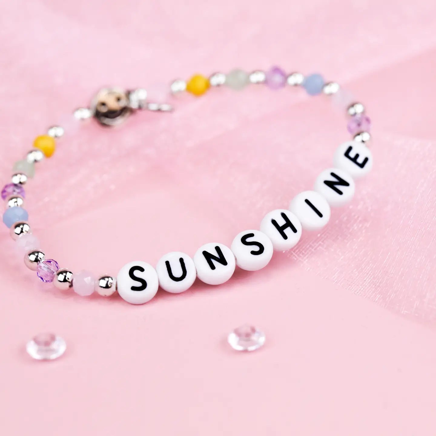 Sunshine beaded bracelet