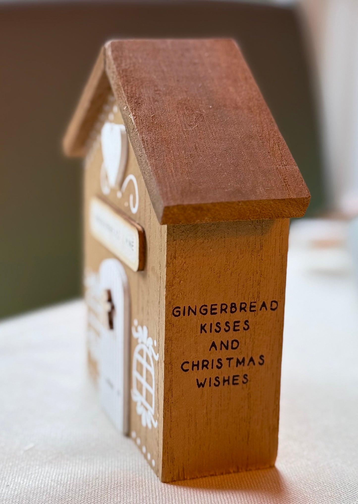 Gingerbread Lane Wooden House