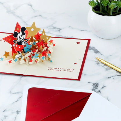 Any Occasion Card - 3D Pop-Up Disney Mickey Mouse Design