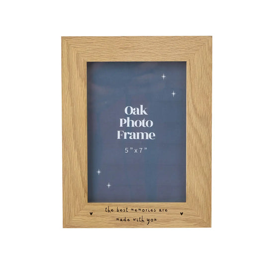 Send with Love 'the Best Memories Are...' 5x7 Photo Frame
