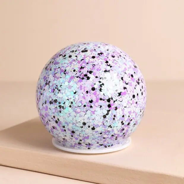 Small Led Moonrise Glitter Light Globe