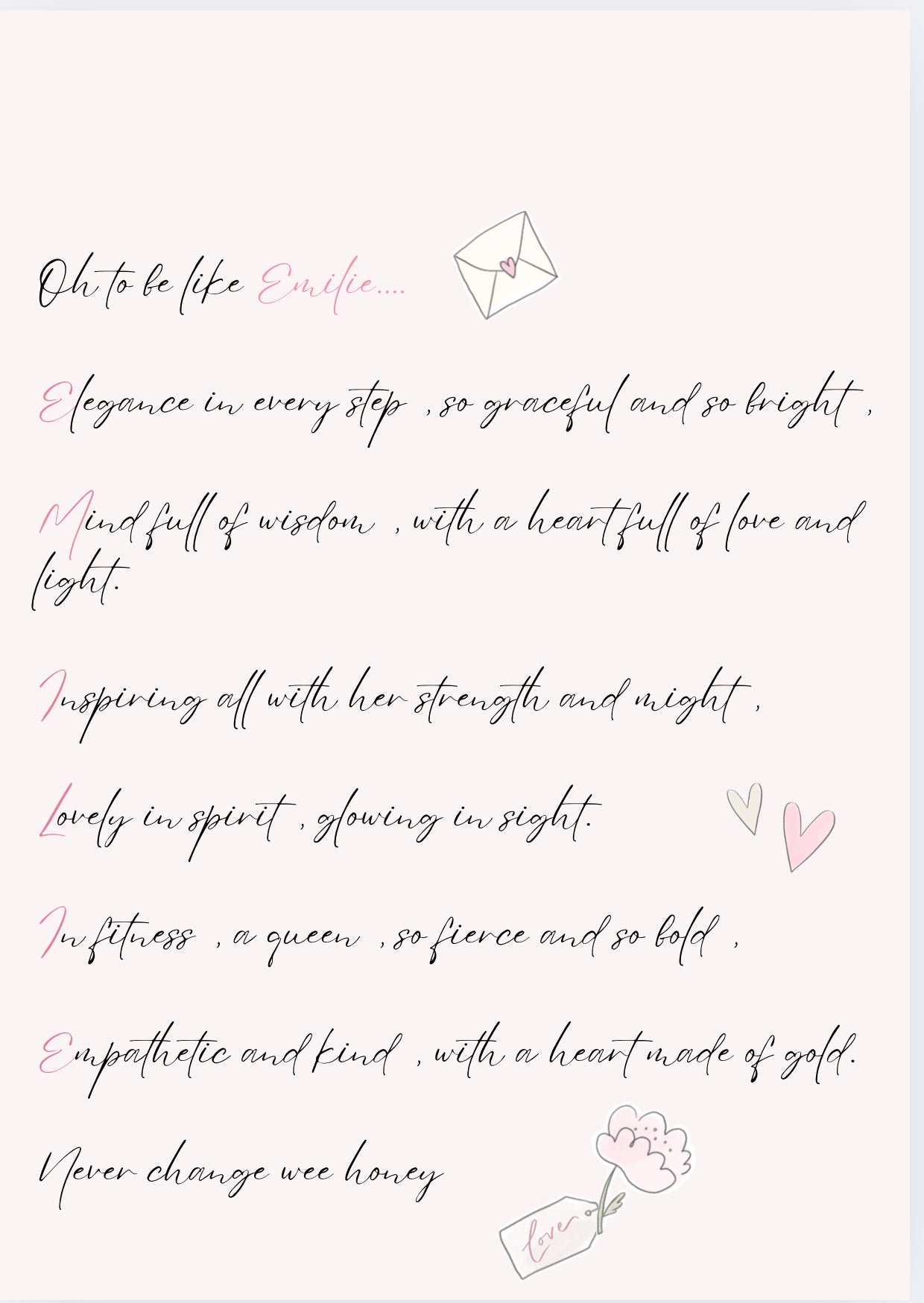 Bespoke print service