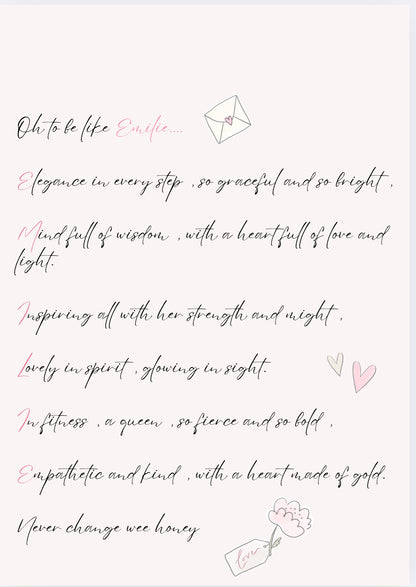 Bespoke print service