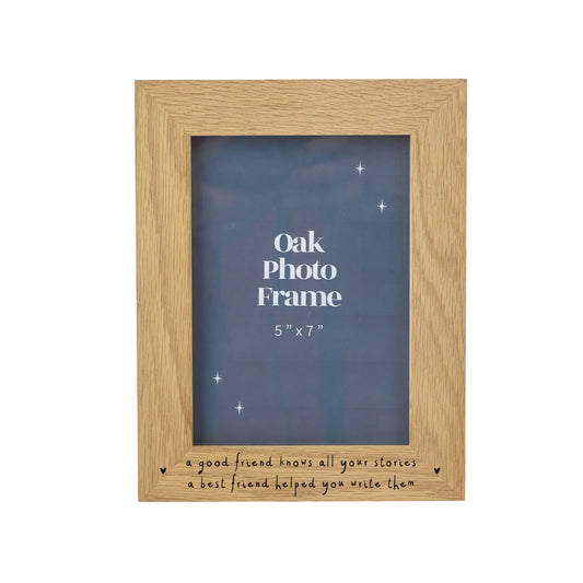 Send with Love 'best Friends' 5x7 Oak Photo Frame